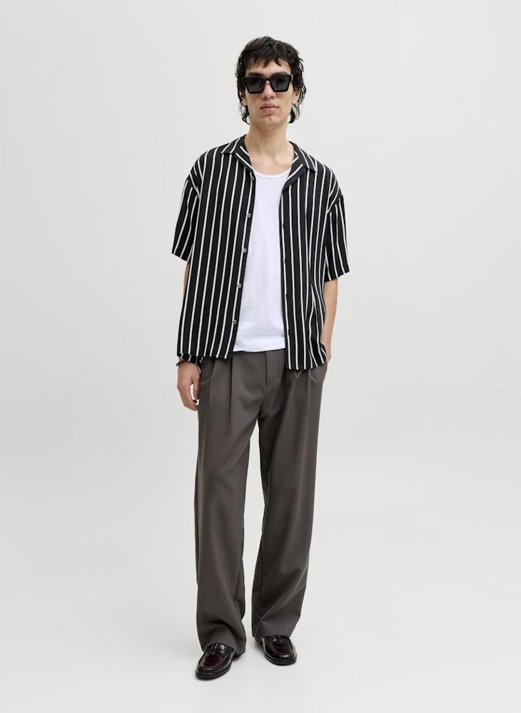 JACK & JONES Striped Short Sleeve Shirt - Image 4